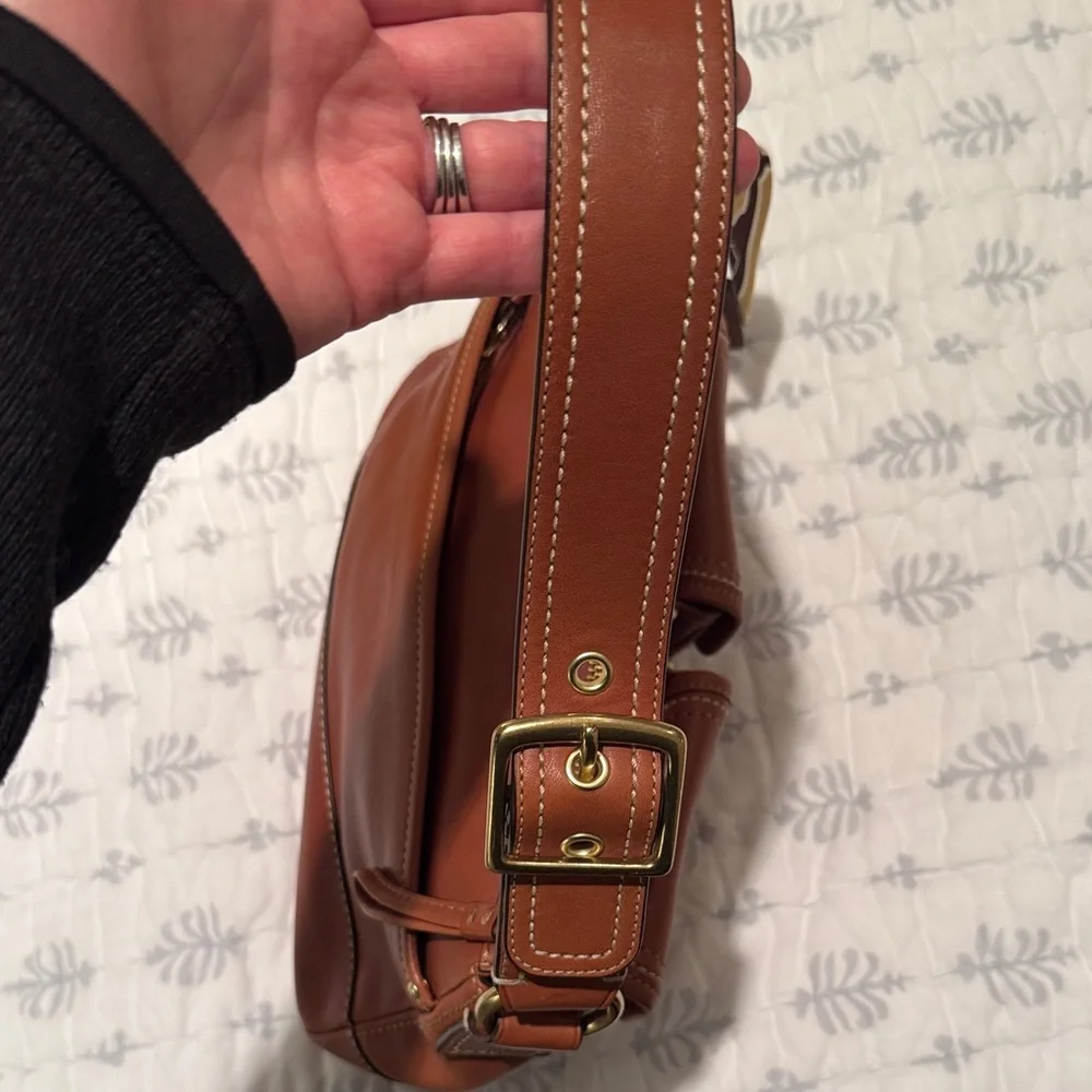 Coach Legacy 65th Anniversary Leather Double Turnlock Shoulder Bag - Picture 10 of 12